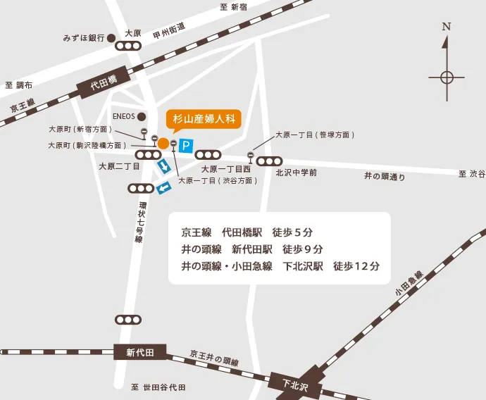 アクセスマップ